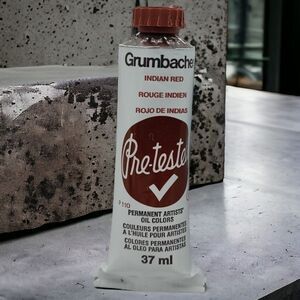 Indian Red P110 Vintage Grumbacher Pre-Tested Unused Permanent Artists Oil Color